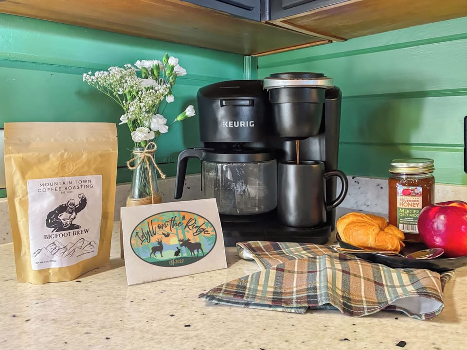 Note: You'll want to pick up some Ellijay Coffee and Mercier Orchards Honey, yum!