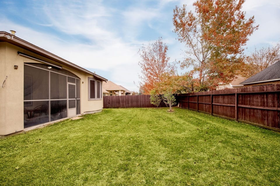 A backyard space to bond with family