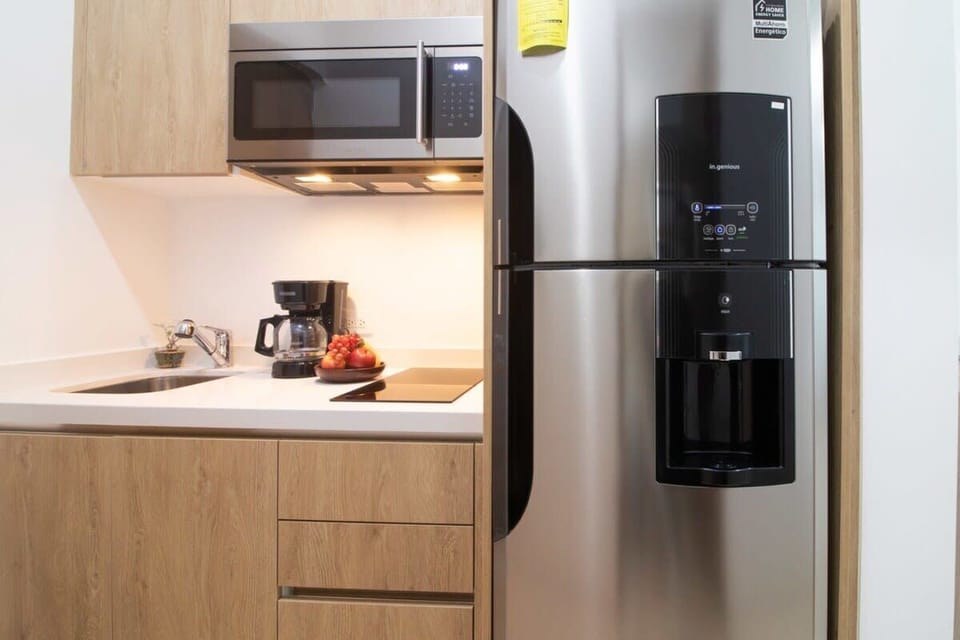 Each unit has a well-equipped kitchen