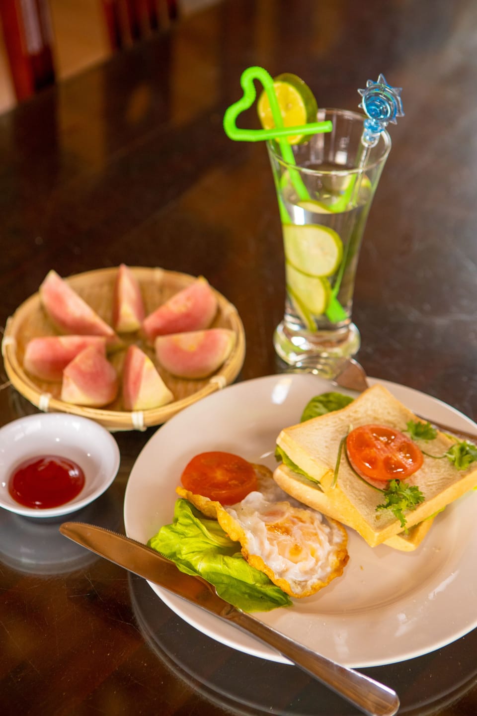 Free daily full breakfast