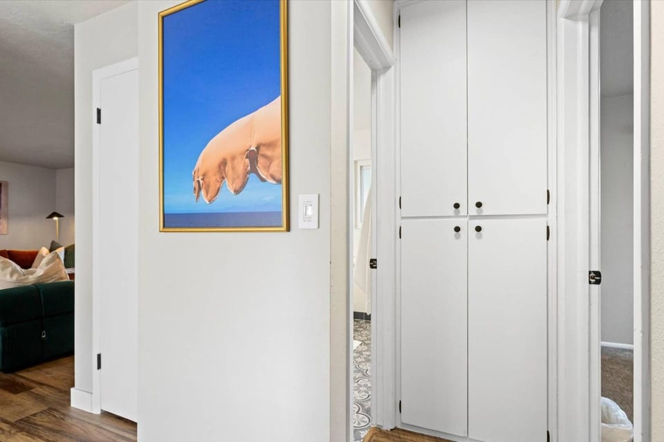 Upper level hallway