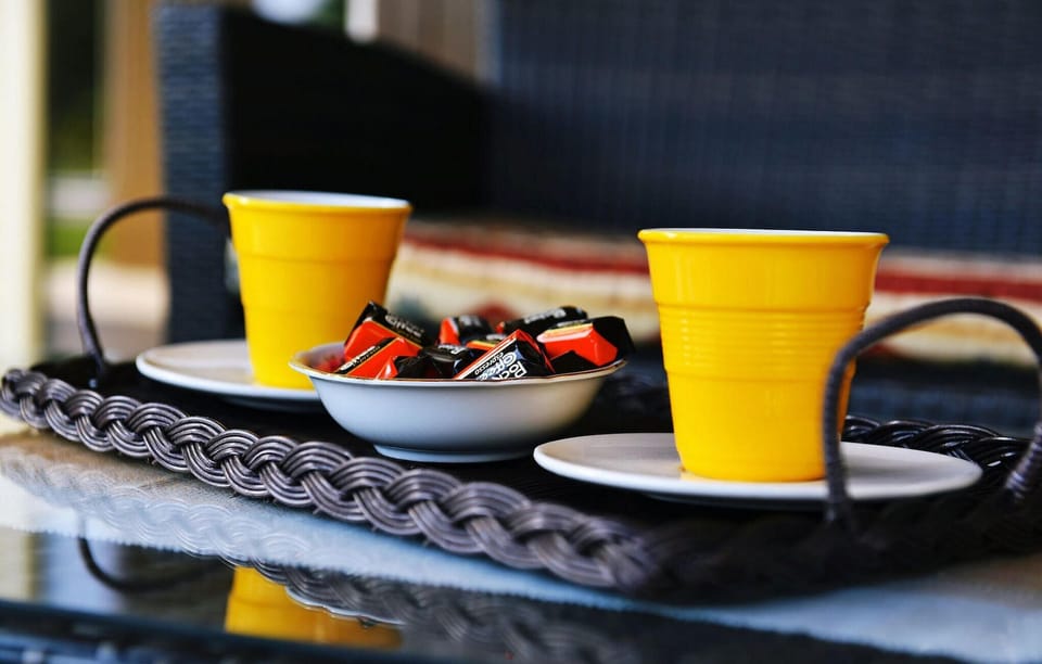 outside
