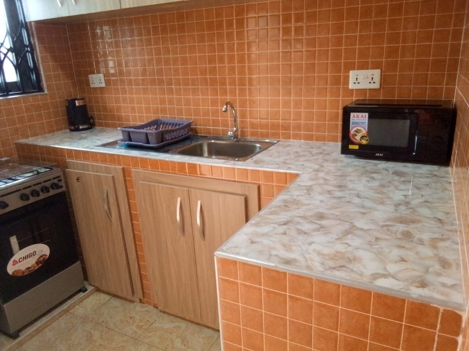 Mini-fridge, microwave, oven, rice cooker