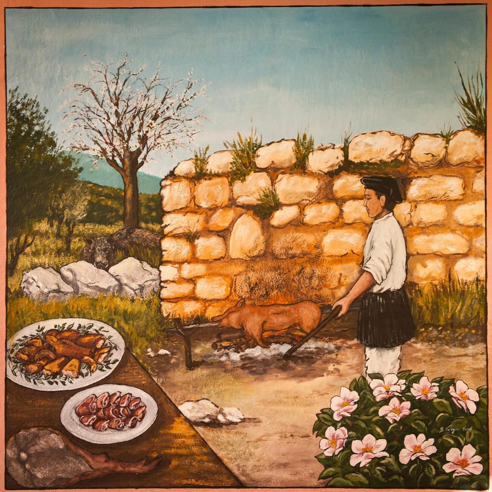 Lunch and dinner served, Regional cuisine