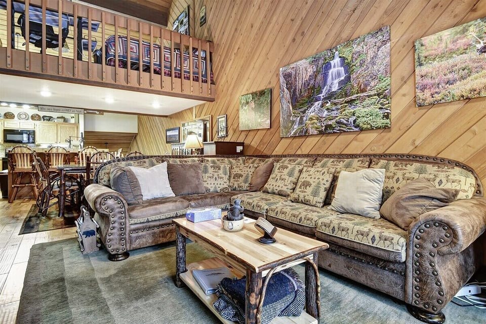 Comfortable living room couch
