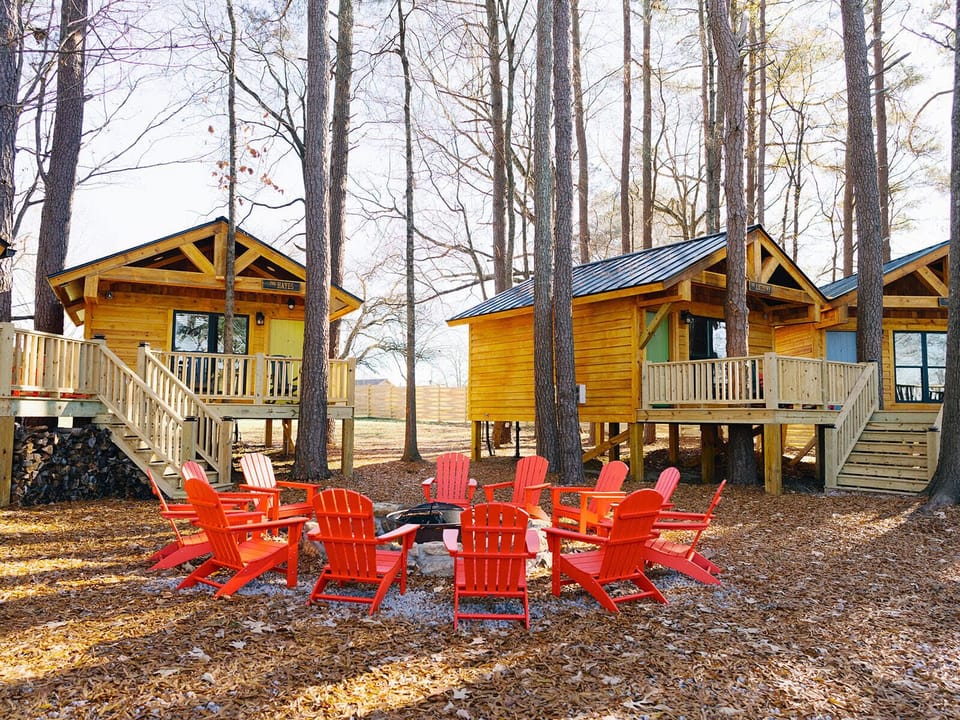 Access to fire pit and wood on the property