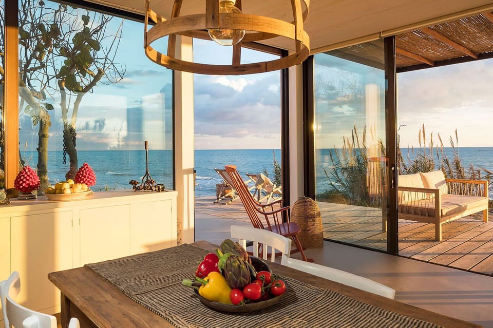 Autumn, Balcony / Terrace / Patio, Dining Room, Living Room, Scenic View, Spring