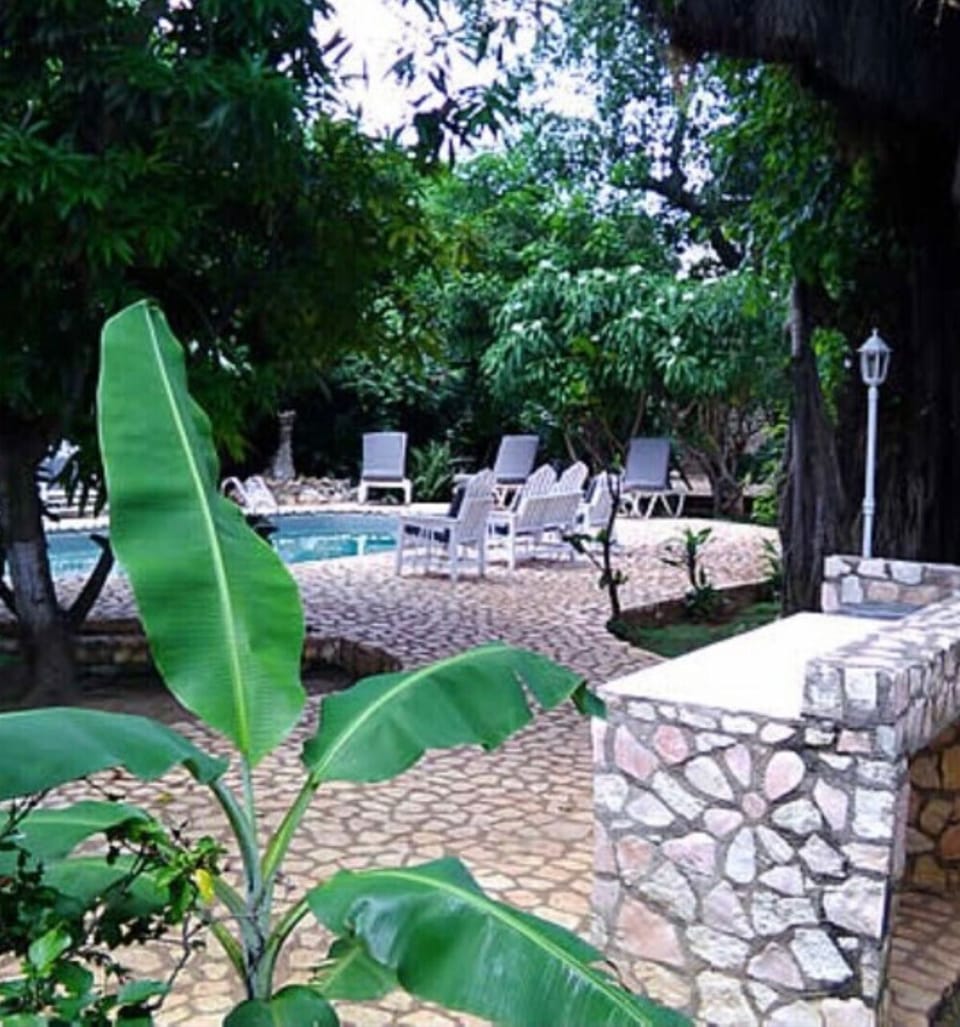 Bbq grill area 