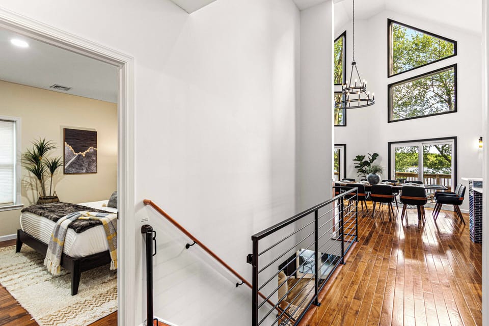 Stairs leading to the 2nd floor