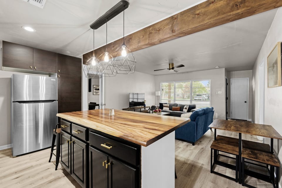 Where gourmet meets greatness: your expansive kitchen awaits, designed for culinary creativity and unforgettable meals.