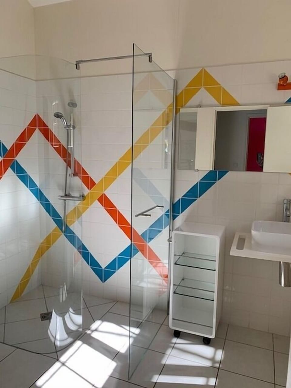 Double Room (Clairette) | Bathroom | Rainfall showerhead, hair dryer, towels, soap