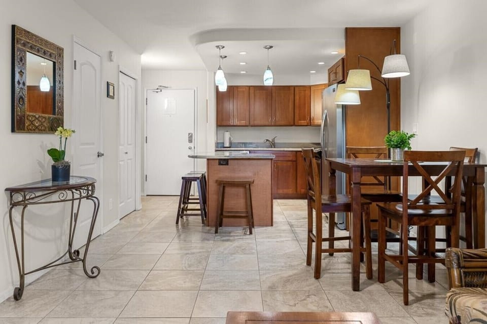 Interior view from living area