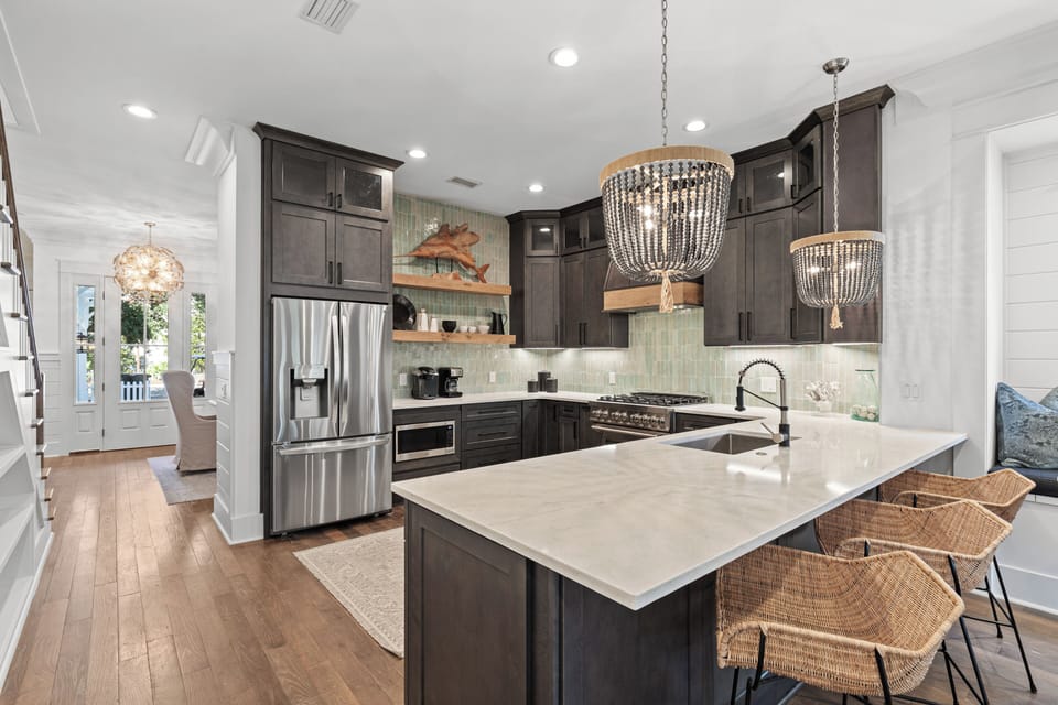 Kitchen - The kitchen is splendid! It even has two coffee makers!