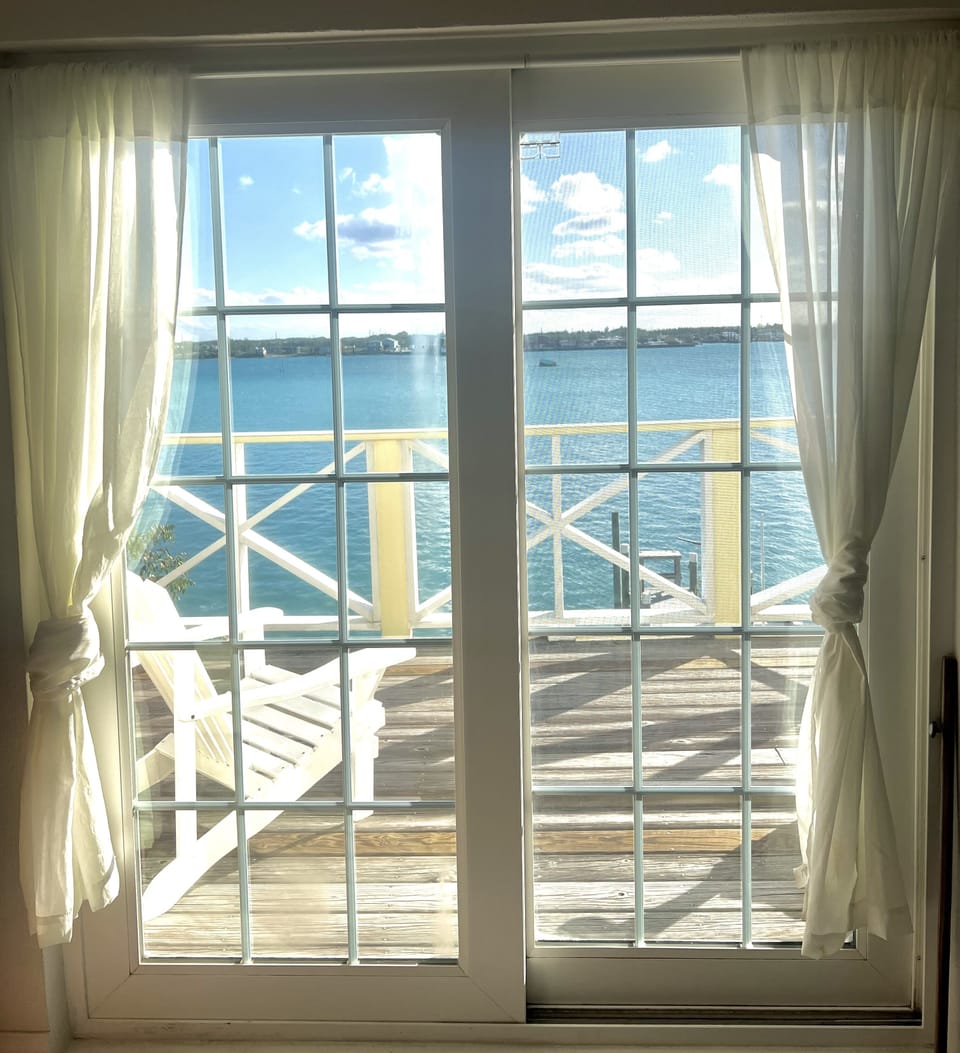 View from the upstairs living room