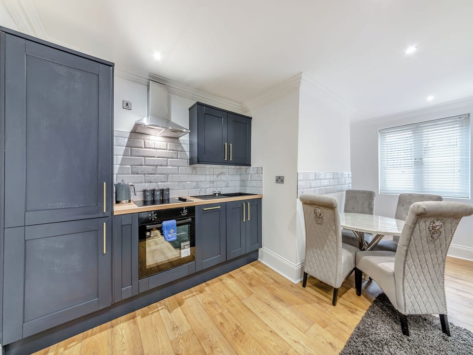 Dining Area | Blossom Apartment - Ridley House, Yarm