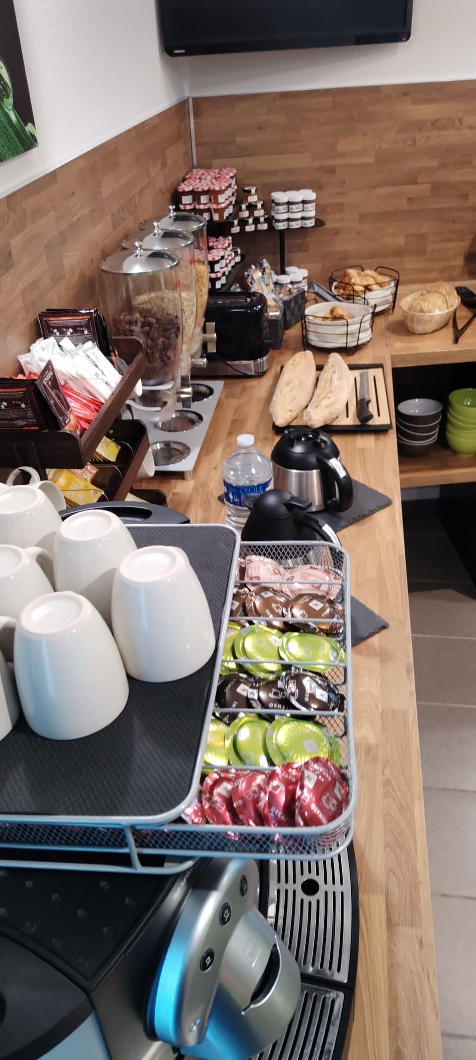Breakfast buffet