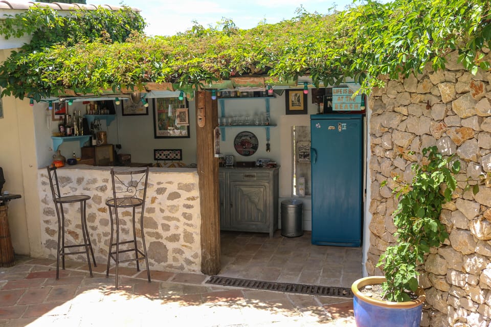 Terrace bar area
