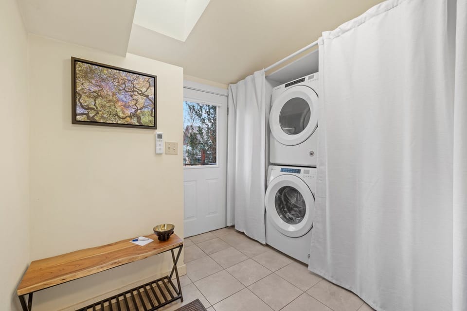 laundry and back door