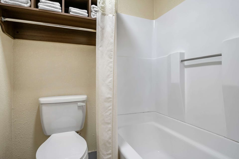 Standard Room, 1 King Bed with Sofa bed, Non Smoking | Bathroom | Combined shower/tub, free toiletries, hair dryer, towels