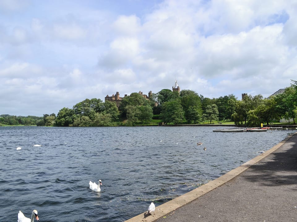 Outdoor area | The Old Mill - Paddockhall Cottages, Linlithgow