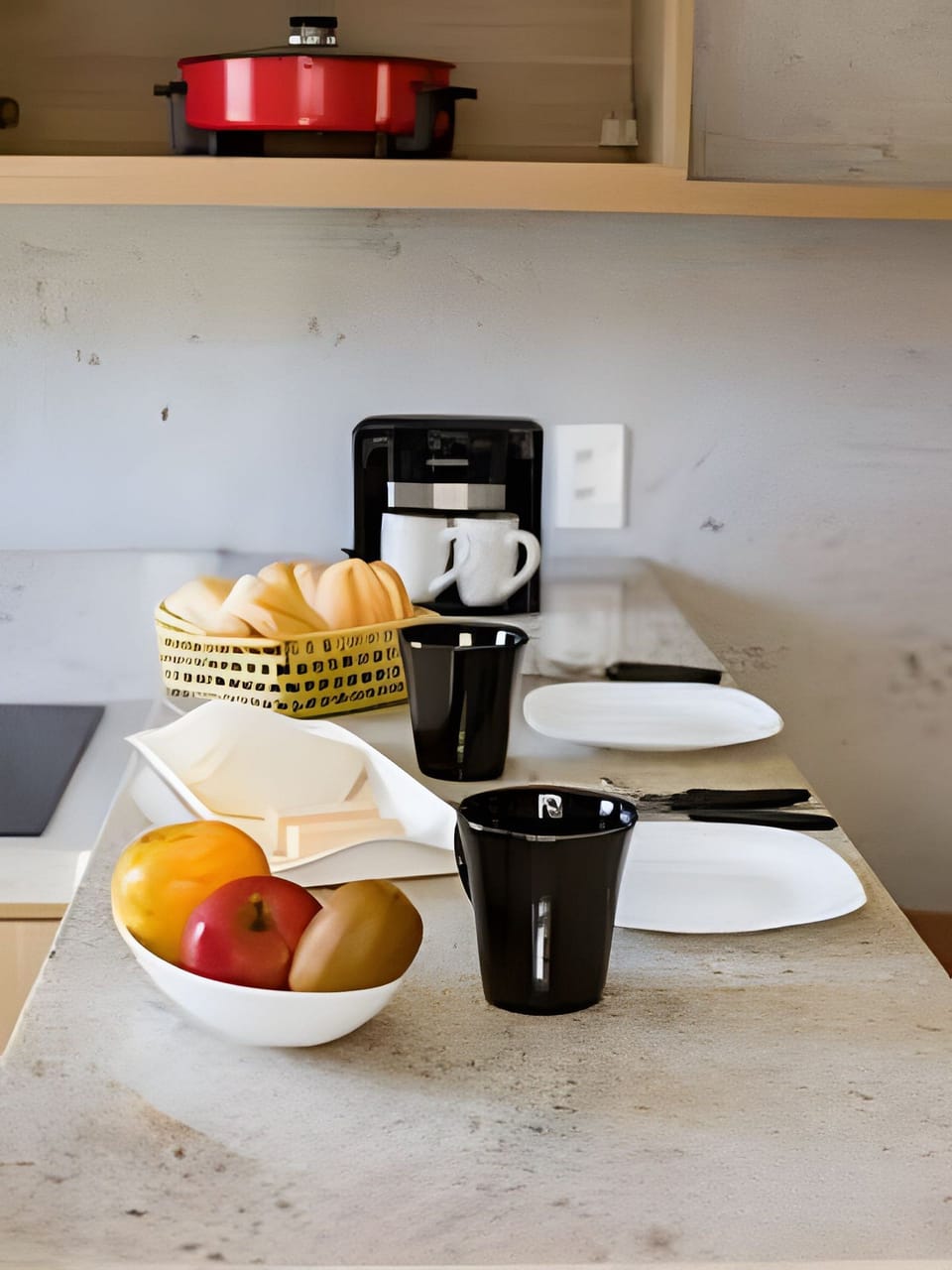 Villa | Private kitchen | Microwave, stovetop, blender, cookware/dishes/utensils