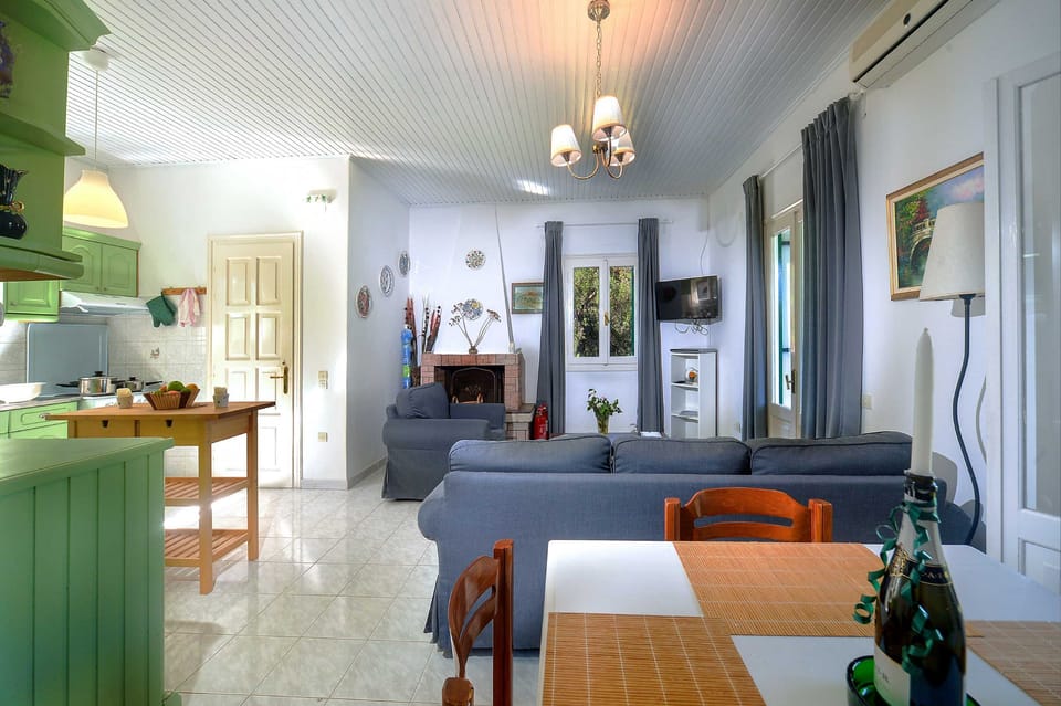 Open plan area at Villa Maria