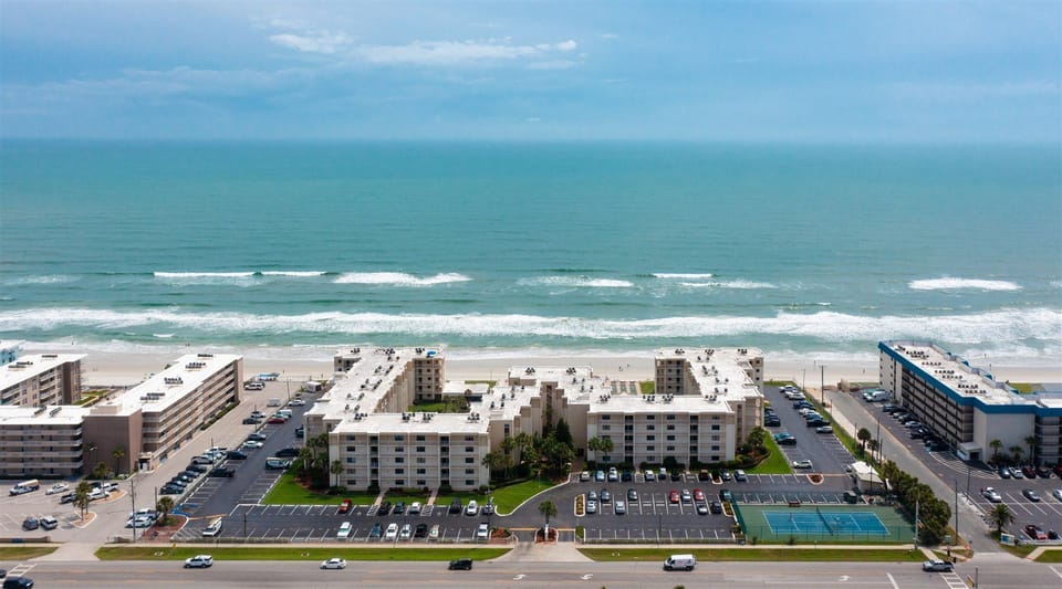 arial front of complex