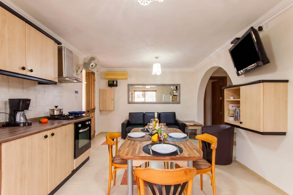 Living and dining room