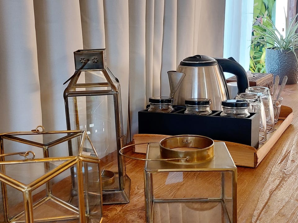 Deluxe Double or Twin Room, 1 King Bed, Private Pool, Garden Area | Room amenity