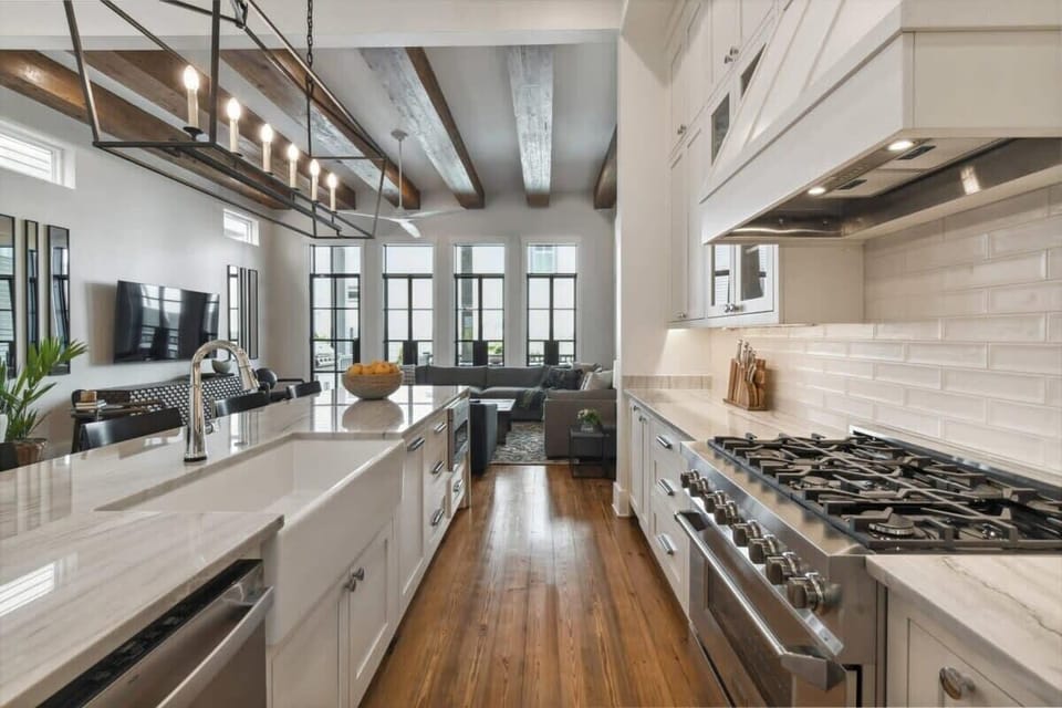 First Floor | Kitchen | Fully Equipped w/ Modern Appliances