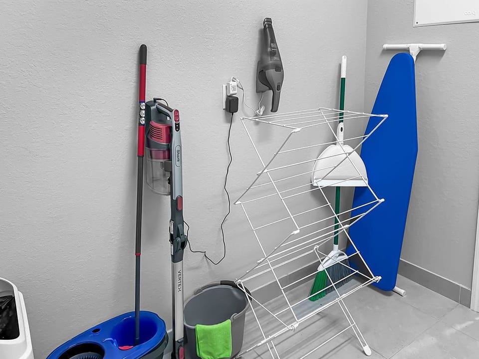 Laundry Room off garage 