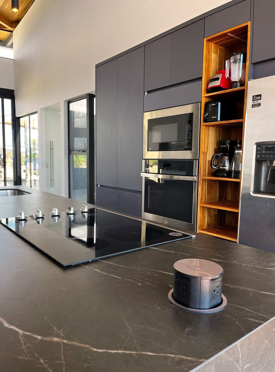 Oceanvista Villa I Santa Teresa Beach
Fully equipped open modern kitchen