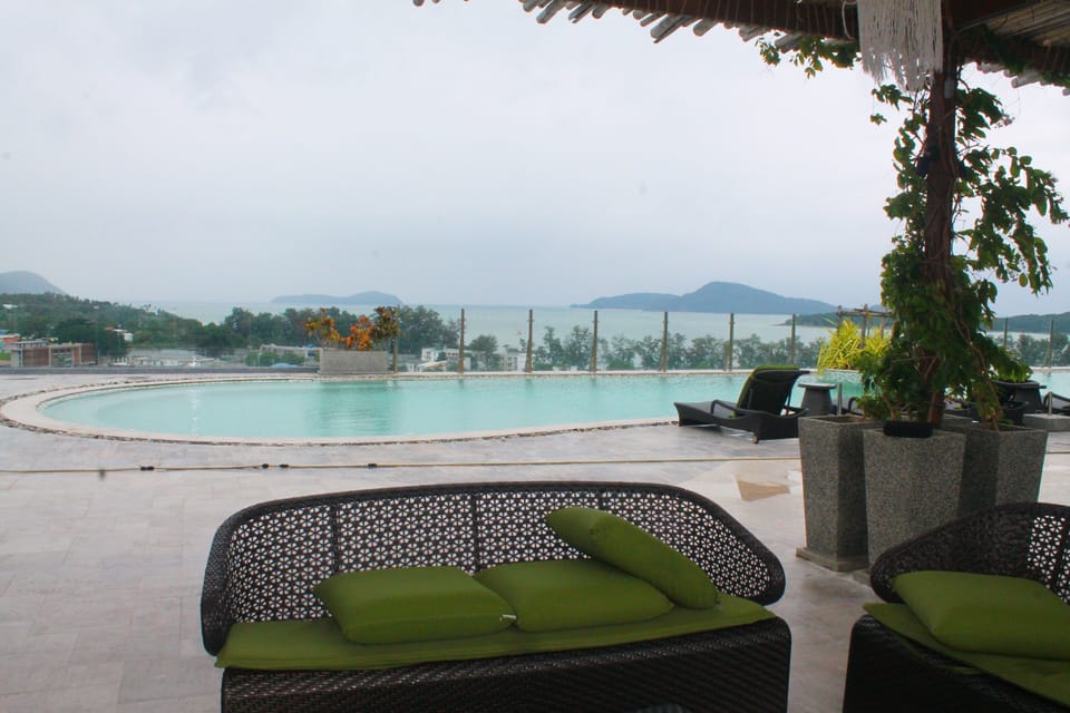 Rooftop pool
