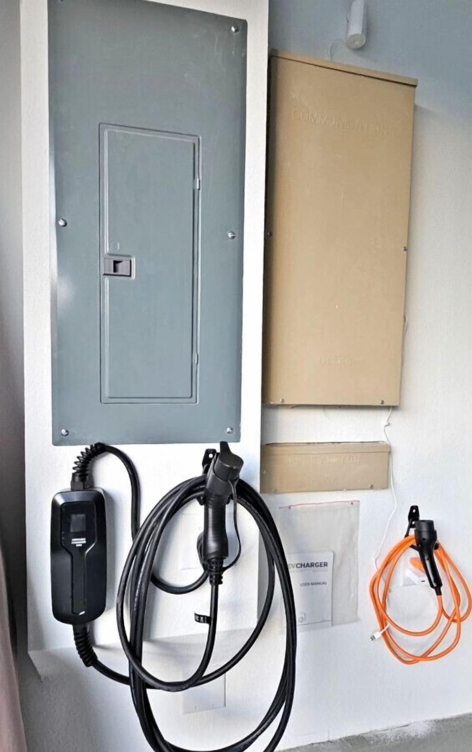 Utility space w/ panel access & room for household essentials