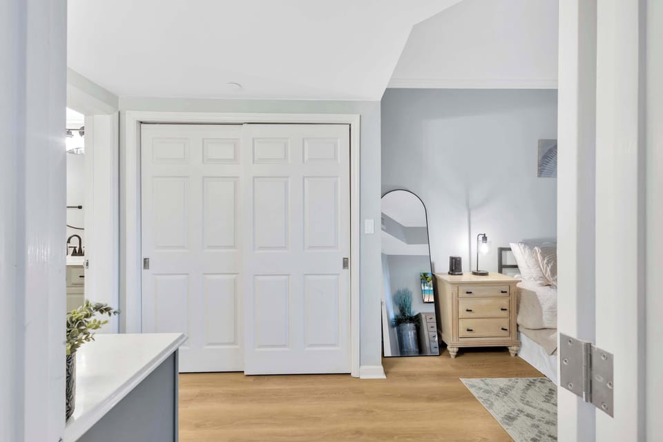 Spacious & Peaceful: With its king bed, private bathroom, and large closet, the master bedroom offers a tranquil space to relax, refresh, and prepare for another perfect day on Hilton Head Island.
