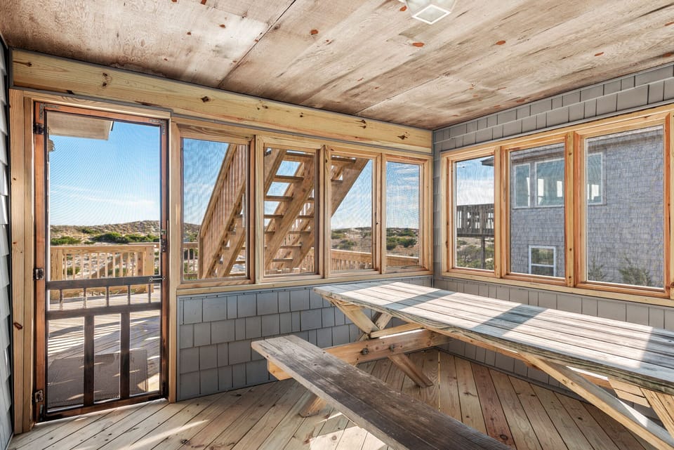 HISA606: Sandpiper | Top Level Screened Porch