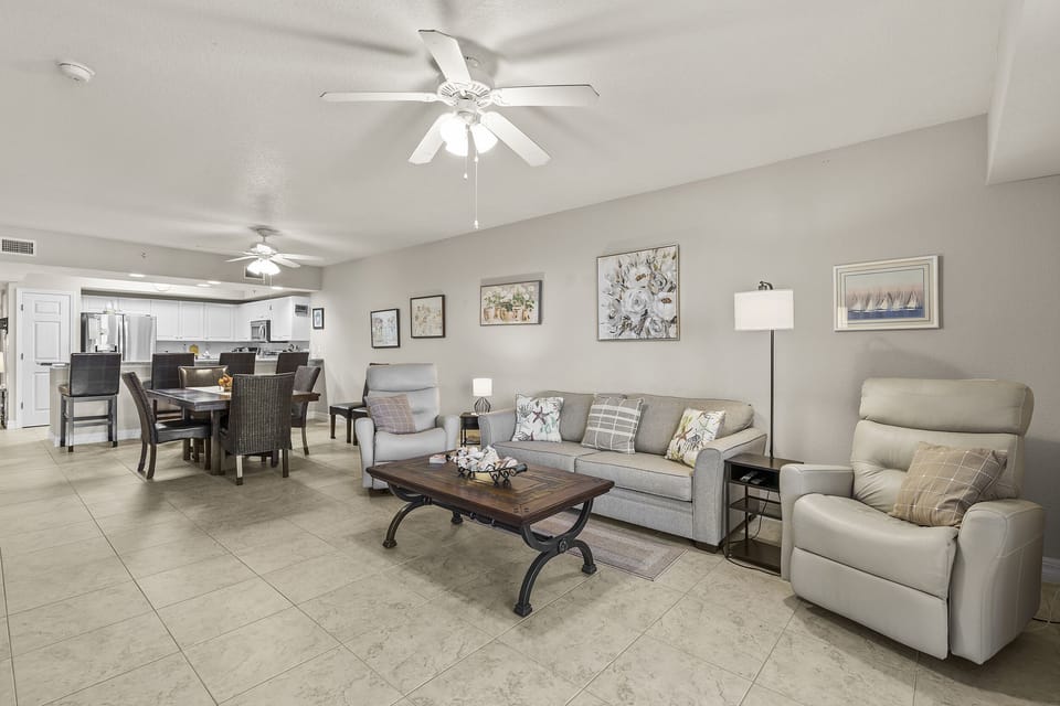 Living Room with Sleeper Sofa