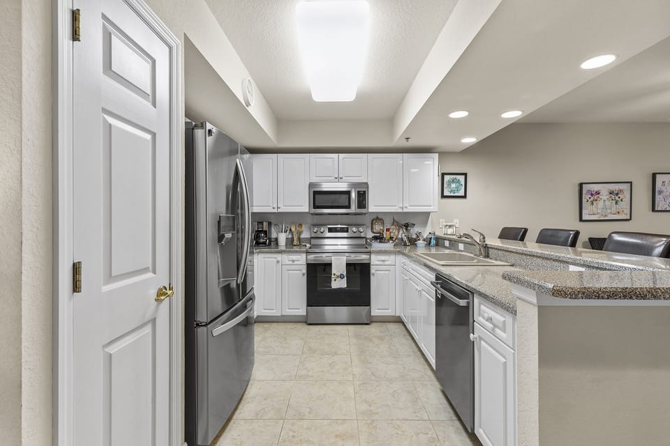 Kitchen with Stainless Steel Appliances