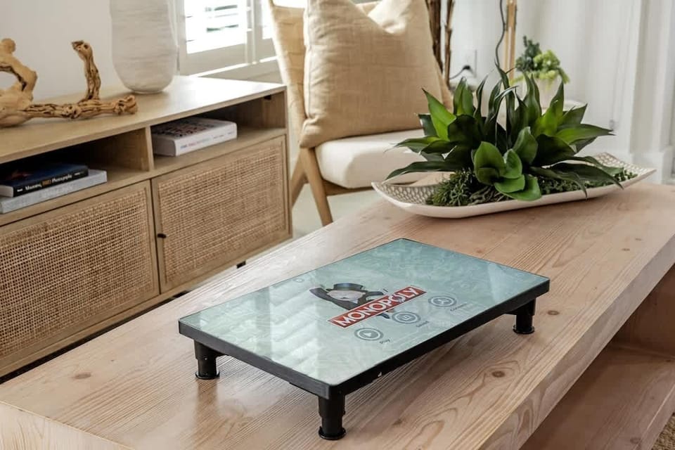 Infiniti Game Table that provides you access to over 40 games with piece of mind that you'll never be without a piece!