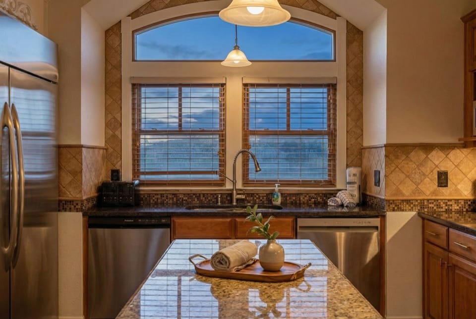 Expansive Breakfast Bar & Prep Space — Perfect for Morning Coffee with Ocean Views | Angler's Retreat, Nags Head