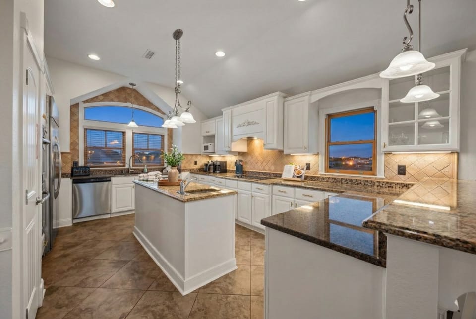 Gourmet Chef's Kitchen — Commercial-Grade Appliances & Endless Counter Space | Angler's Retreat, Outer Banks