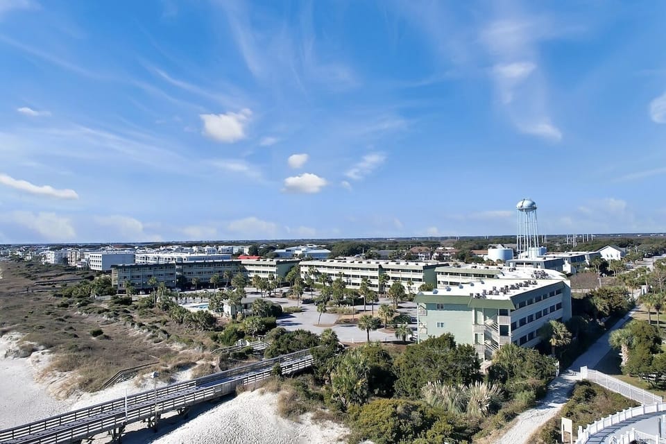 Sea Cabins Aerial View, Isle of Palms, SC