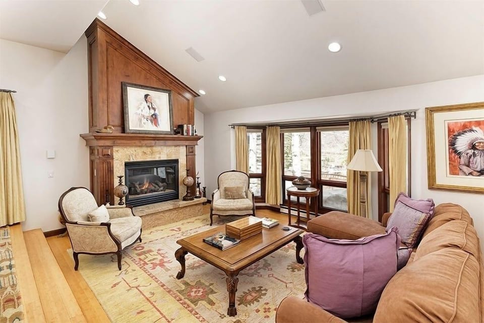 Home Decor, Furniture, Table, Indoors, Fireplace