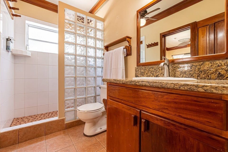 Hair dryer, towels