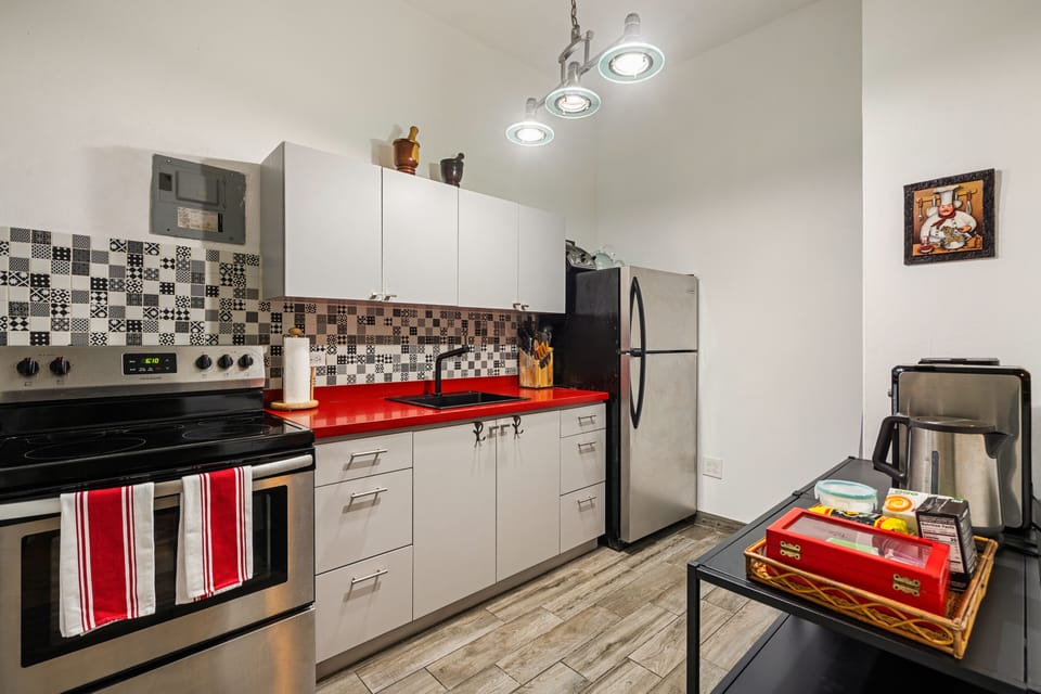 Kitchen comes fully equipped with everything you need!