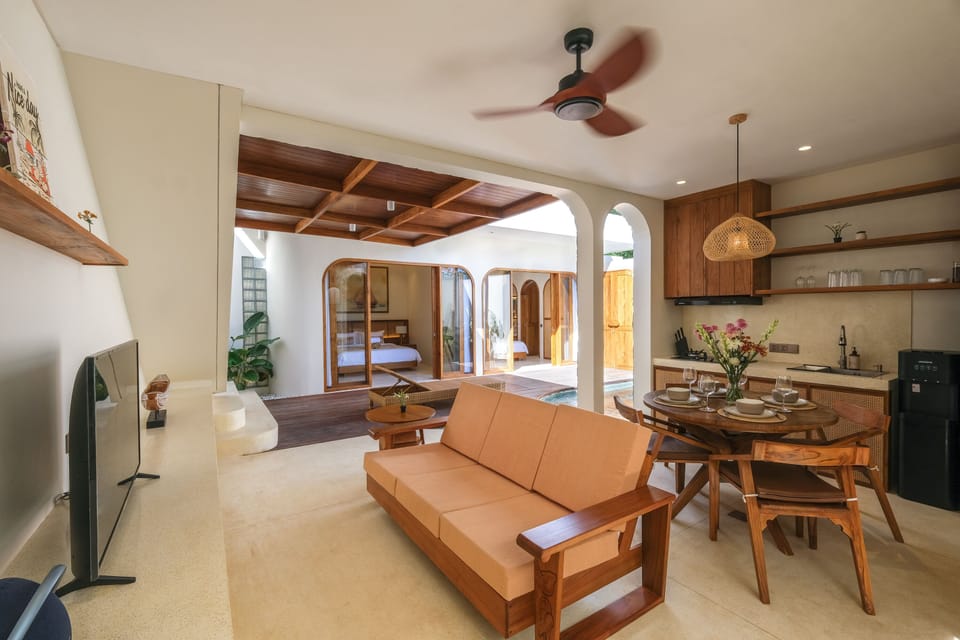 Villa, 2 Bedrooms | Living area | TV