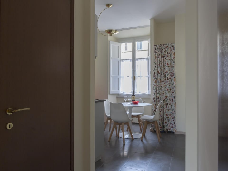 Kitchen view from the hallway