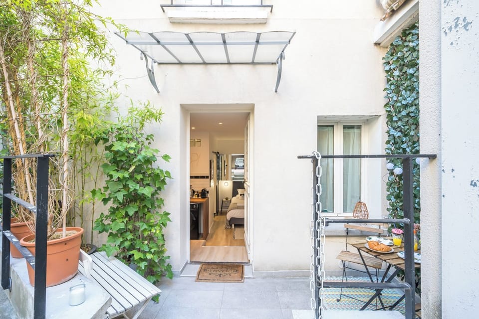 Private terrasse