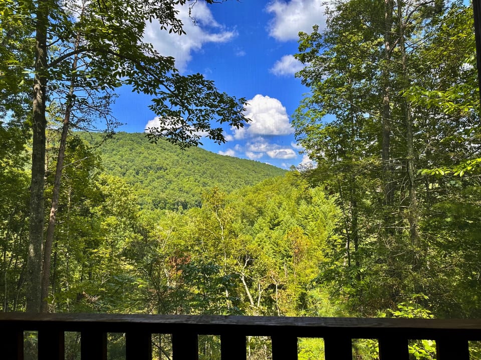 The view makes this place outstanding.