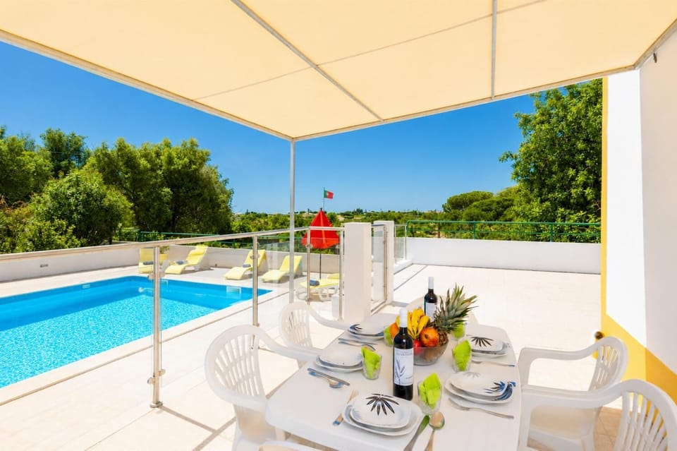 Sheltered terrace area